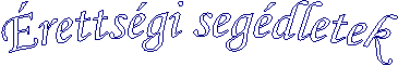 rettsgi segdletek